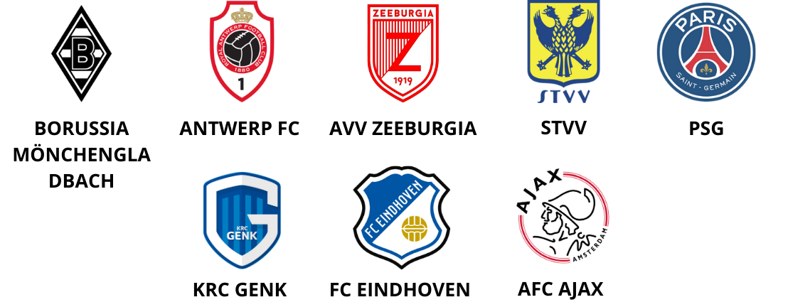 Ultimate Football Tournament teams