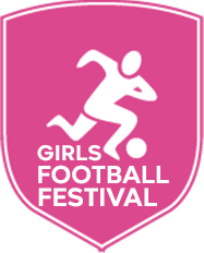girls football festival logo komm