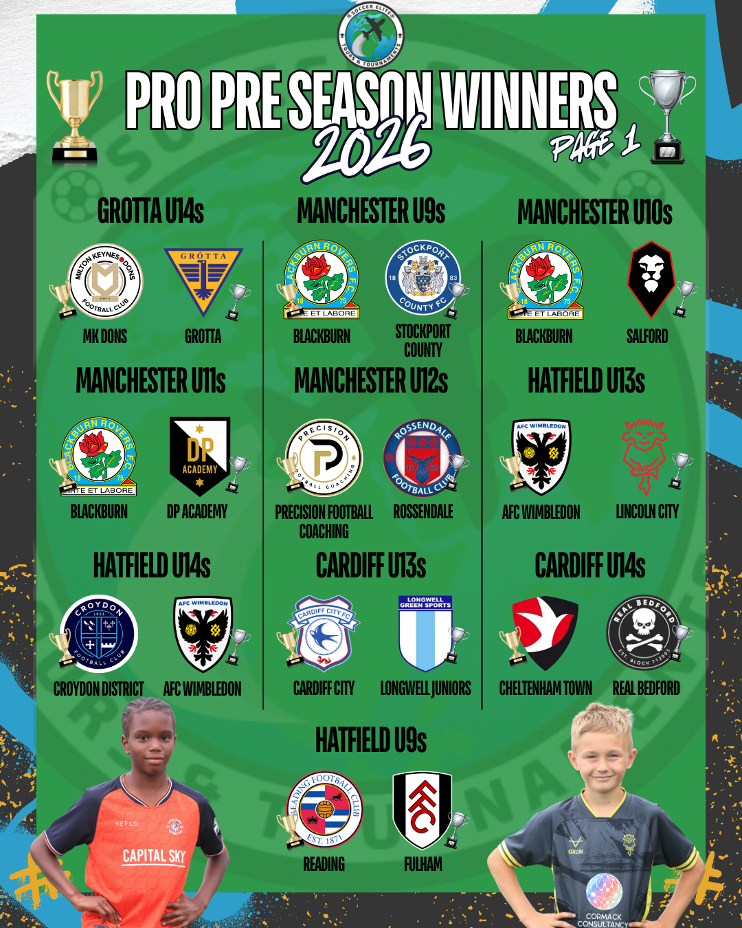 Pre Season 26 Winners
